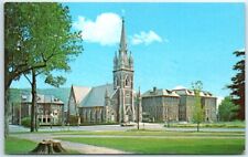 Postcard - St. Mary's Roman Catholic Church and School, Little Falls, New York picture