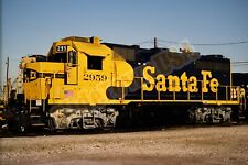 Vtg 1992 Train Slide 2959 Santa Fe Engine Phoenix AZ X8R114 picture