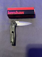 Kershaw Dividend 1812BLK20XV FLAG Black Aluminum Folding Knife New In Box picture
