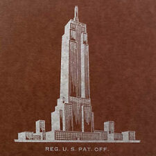 Vintage Empire State Building Rent Receipts Book With Stubs picture