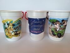 Lot Of 3 Walt Disney World  Souvenir Popcorn Buckets (Without Lids) picture