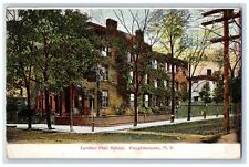 c1910's Lyndon Hall School Poughkeepsie New York NY Posted Antique Postcard picture