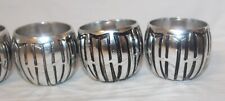 5 Don Sheil MCM Metal Cups Signed 1973 Mid Century Modern picture