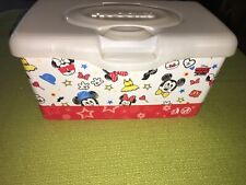 HUGGIES BABY WIPES EMPTY POPUP CONTAINER BOX STORAGE MICKEY MOUSE BOX picture