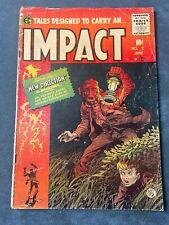 Impact #2 1955 EC Golden Age Comic Book First Comics Code Jack Davis GD picture