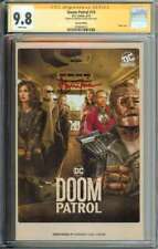 Doom Patrol #19 SS CGC 9.8 Auto Brendan Fraser Photo Cover Oscar Winner Signed picture