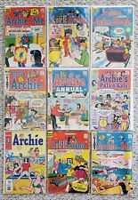 Archie Comics Lot of 9, 1970-1997, Archie, Archie and me, Life with Archie, etc. picture
