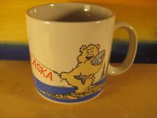 Hooked on Alaska Funny Grumpy Polar Bear Souvenir Fisherman Gift coffee mug picture