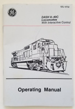 GE DASH 8-40C Locomotive With interactive Control Operating Manual, pre-owned picture