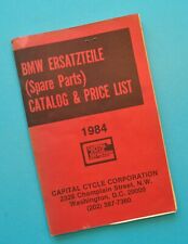 1955-1984 BMW Motorcycle Parts Catalog Manual Book R26 R50 R60 R75 R80 R90 R100 picture