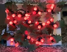 Vintage Holly Berry String Lights picture