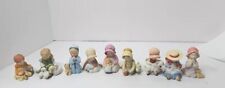 Vtg Mini 9 Holly Hobbie Series  Hand Painted Figures 20k picture