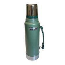 Vintage 1992 Aladdin Stanley Thermos Green Steel A-944DH Quart USA Made picture