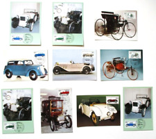 Ten Antique Car Unused Postcards - 1982 Germany - Maximum Maxi Postcards picture