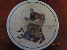 Building Our Future /Norman Rockwell Mothers Day  1991 Collector Plate picture