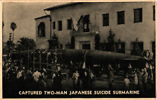 Captured Two-Man Japanese Suicide Postcard WSS 787 Unposted picture