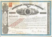 American Express Co. signed by Henry Wells and James C. Fargo - 1860's dated Exp picture