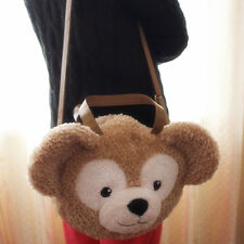 New Disney Duffy Bear Face Plush Toy Tote Bag Handbag Shoulder Bag Large Gift picture