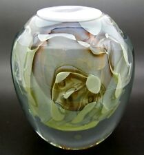 CHRIS HEILMAN 06 Paperweight Art Glass Original VASE,Approximately 5.5