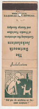 c1950s The Jack O Lantern Humor Magazine Dartmouth College Hanover NH Matchbook picture