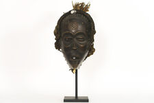 Chowke African Wood carved mask  circa 1940-1950 on stand  picture