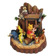 Jim Shore Disney Traditions: Winnie the Pooh Carved by Heart Figurine 6010879 picture