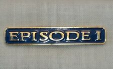 Genuine, RARE, Vintage Star Wars 'EPISODE 1' Hat/Lapel Pin - Lucasfilm Ltd. picture