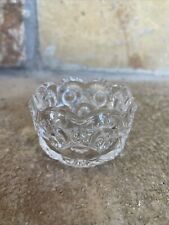 LE Smith Clear Moon & Stars Open Salt Dip Cellar picture