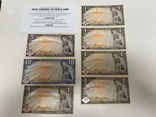 1998 NORFED American Liberty Currency Silver Certificates, $20 Packet / 7 pieces picture