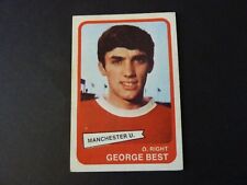 George Best A&BC Yellow Backed Football Card from 1968 - VGC No 44 - Man Utd picture
