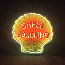 Gasoline Glass Neon Light Sign Bar Party Artwork Visual Wall Sign 24