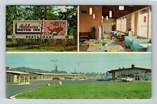 Ashburn GA-Georgia, Ashburn Motor Inn Restaurant, Advertising Vintage Postcard picture