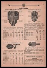 1931 Jacobs Ball Bearing Super & Portomatic Chucks Goodell Drill Chuck Print Ad picture