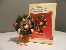 Hallmark 2004 Curious George “Monkey See” Keepsake  Ornament picture