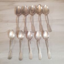 Bruckmann 90 Silver Plate Silverware Dinner Spoons & Tea Germany Lot Crafts  picture