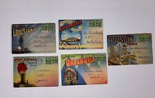 Souviner Postcard Folders Scenic Views 10 in 1 Vintage 1940's Postcard Packets picture