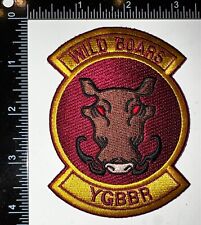USAF 390th Fighter Squadron Wild Boars A-10 YGBBR Patch picture