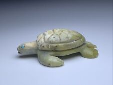 1990’s Native Zuni Carved Stone Turtle Fetish 1.45” Long picture