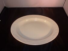 Longaberger WOVEN TRADITIONS: IVORY: Oval Serving Platter: EXC picture