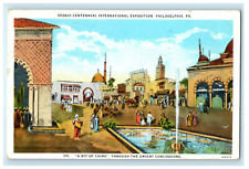 1926 A Bit of Cairo Centennial Exposition Philadelphia PA Cancel Postcard picture
