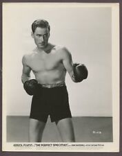 ERROL FLYNN Gorgeous Hunk ORIGINAL 1937 Photo Sexy Male Boxer Gay Interest J1710 picture