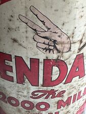 1930s OLD VINTAGE KENDALL 2000 MILE 1 QUART MOTOR OIL CAN CAR PLANE BUS GRAPHICS picture
