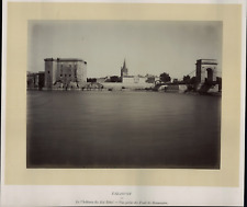 France, Tarascon, le Château du Roi Réné, ca.1875, vintage albumin print Tirag picture