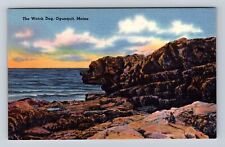 Ogunquit ME- Maine, The Watch Dog, Antique, Vintage Souvenir Postcard picture