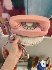 Vintage 1960s 1970s Northern Electric Pink Princess Rotary Phone picture