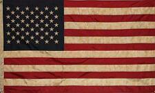 Embroidered Vintage American Flag- Premium Quality Oxford Poly - 6x10ft Vinta... picture