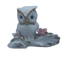 Vintage  Owl On The Branch Porcelain Mid Century Modern 3