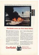 Magazine Ad - 1943 - Cine-Kodak - World War II - Battle of Midway picture