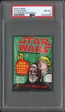1977-78 Topps Star Wars 4th Series Wax Pack Sealed PSA 8 NM/MT picture