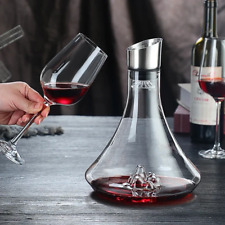 High Grade Guanshan Style Decanter High Borosilicate Glass Wine dispenser  picture